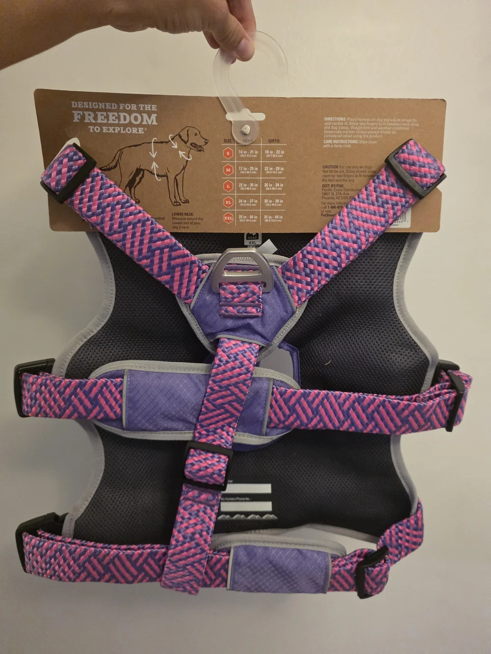 Arcadia Ultimate Security Purple Dog Harness